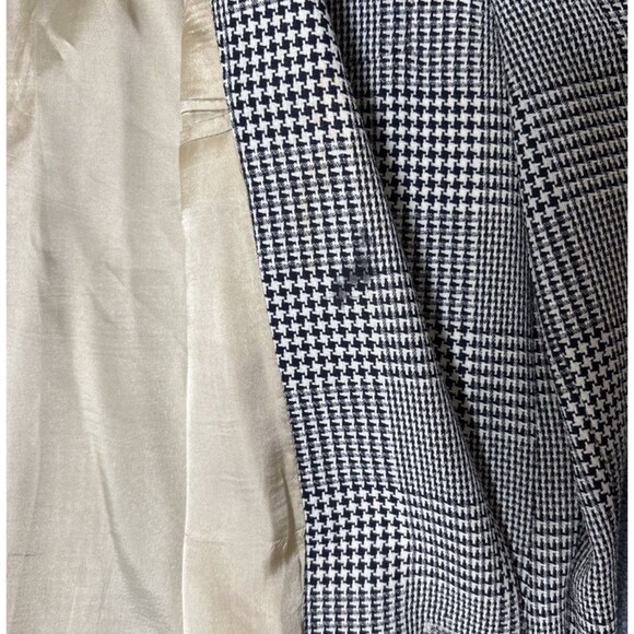 Valentino Uomo Men's Blazer 100% Virgin Wool Glen Plaid Italy Neiman Marcus 44R - Picture 8 of 14